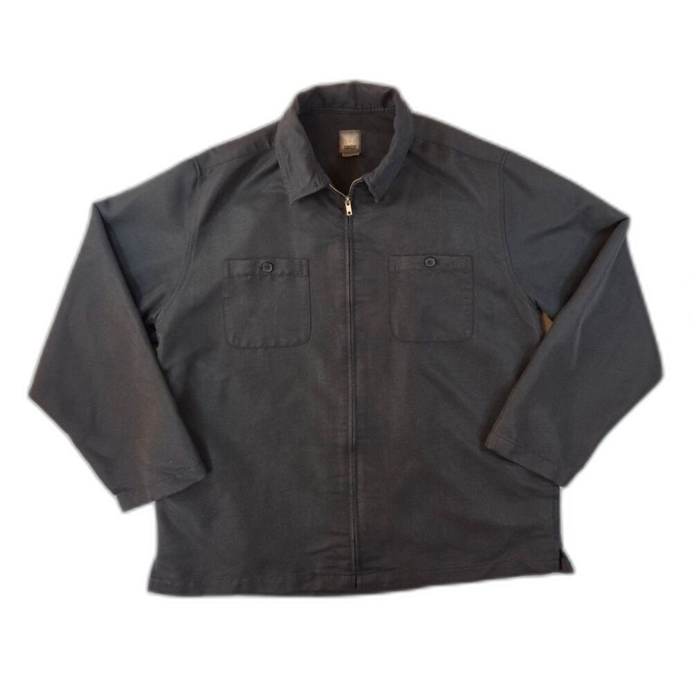 5Qwear Sportswear Men's L Black Lightweight Casual Utility Style Jacket